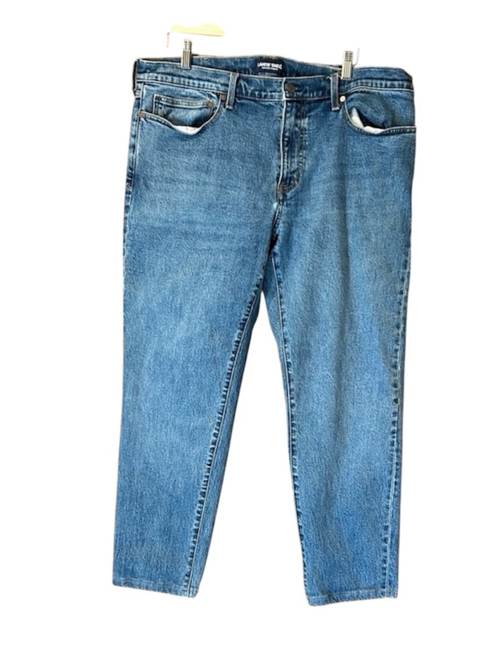 Lands' End Square Rigger Jeans Men’s 38x28‎ Straight Leg Medium Wash Denim Pants